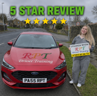Review from a pupil in mixenden who passed her test in Halifax