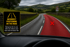 Incorrect Positioning on the Road