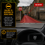 Failing to Respond to Road Signs
