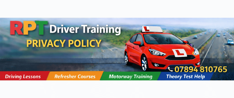 Driving lessons Halifax Privacy Policy